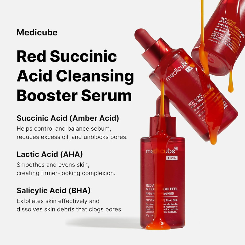 Medicube red acne succinc acid peel (40g)