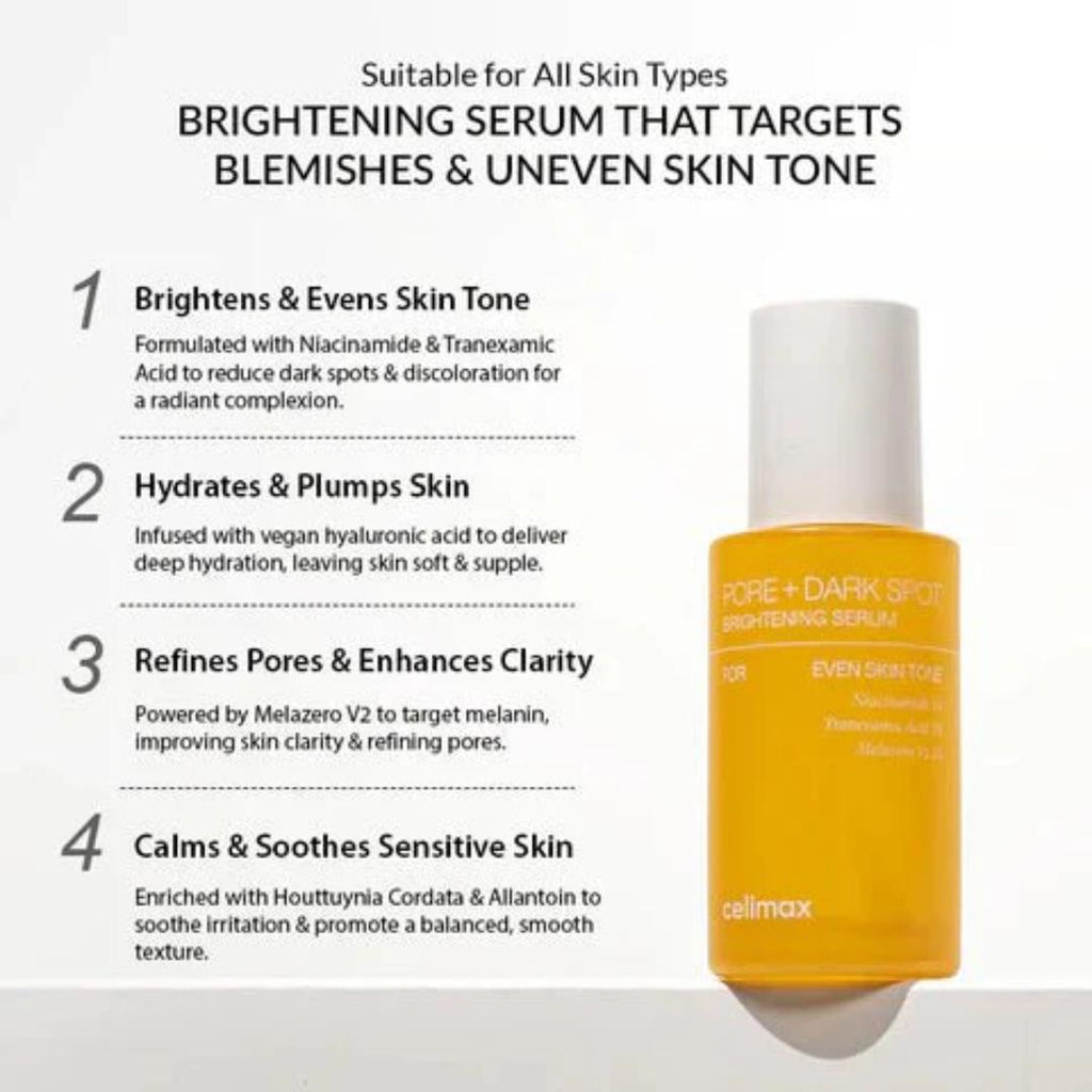 Celimax Pore+Dark Spot Brightening Mini Kit (27ml)