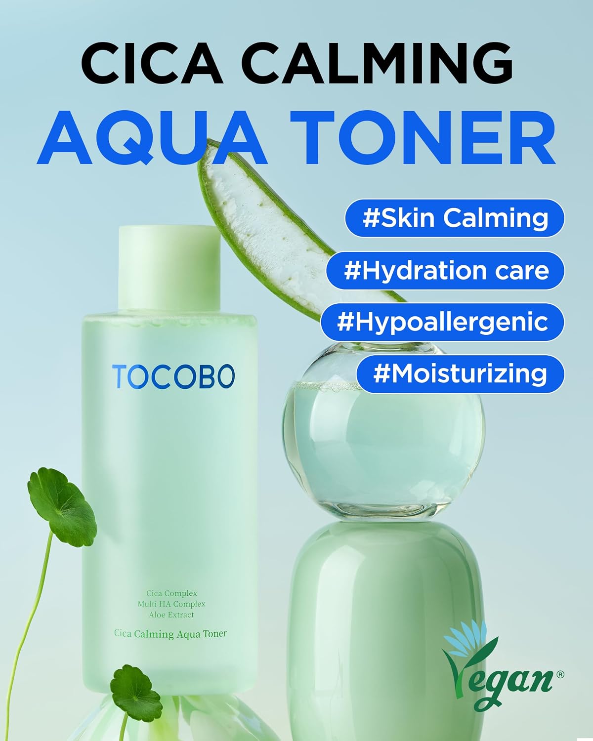 Tocobo Cica Calming Aqua Toner (200ml)