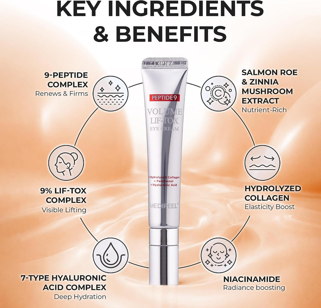 MEDIPEEL Peptide 9 Volume Lif-Tox Eye Cream (20ml)
