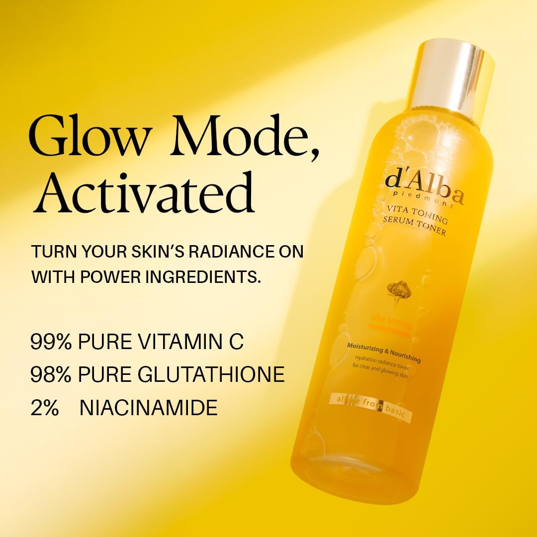 d'Alba Piedmont Vita Toning Serum Toner (180ml)