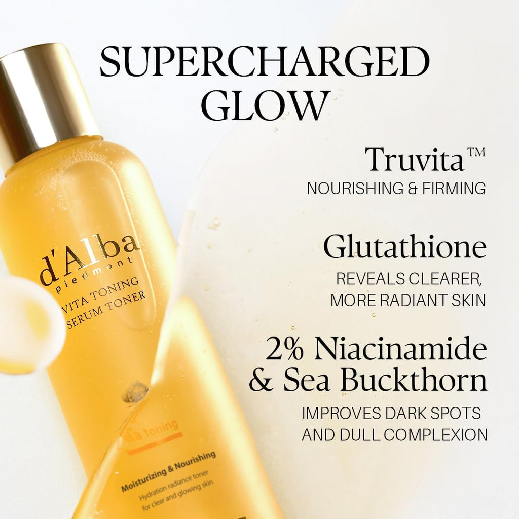 d'Alba Piedmont Vita Toning Serum Toner (180ml)
