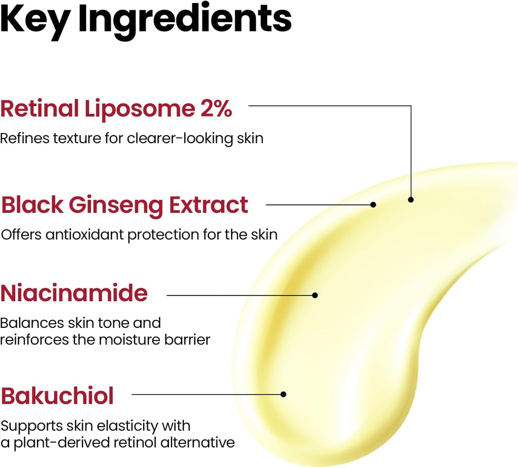 K-Secret SEOUL 1988 Retinal Liposome 2% + Black Ginseng Serum (30ml)
