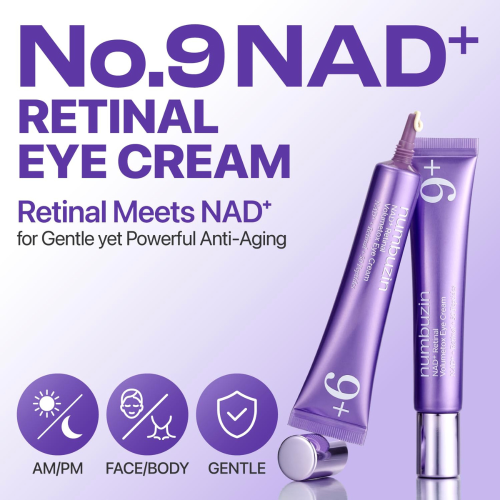 No.9 NAD+ Retinol Volumetox Eye Cream (20ml)