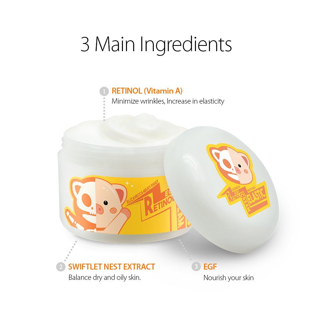 Elizavecca Milky Piggy EGF Elastic Retinol Cream (100ml)