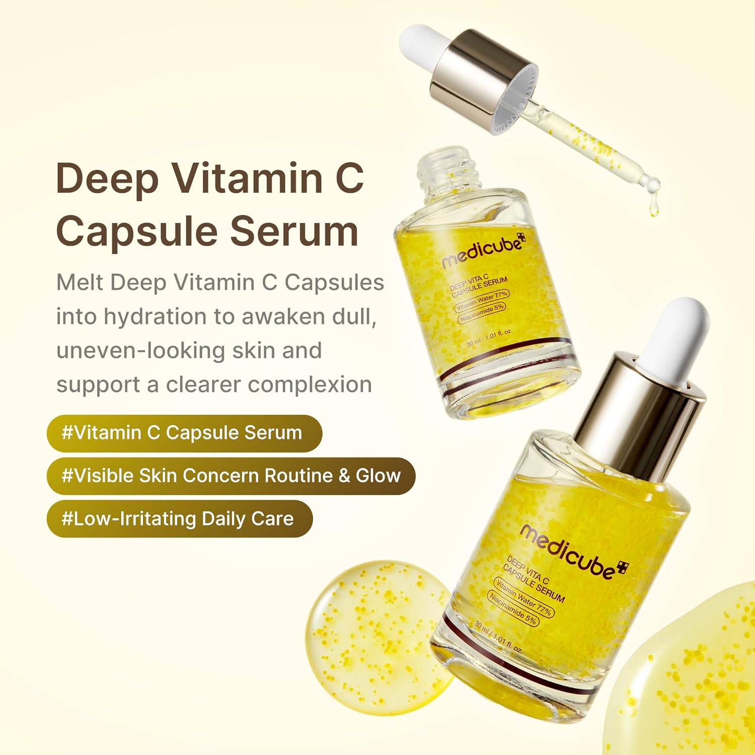Medicube deep vita c capsule serum (30ml)