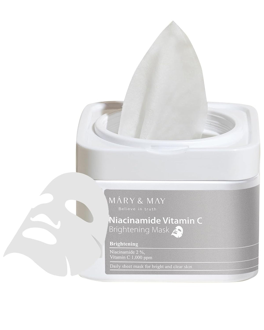 Mary&May Niacinamide Vitamin C Brightening Sheet Masks (30pc)