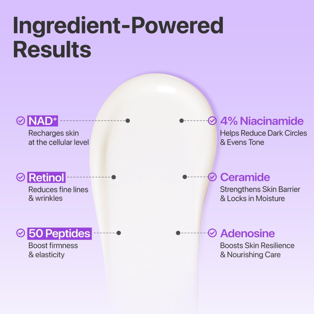No.9 NAD+ Retinol Volumetox Eye Cream (10ml)