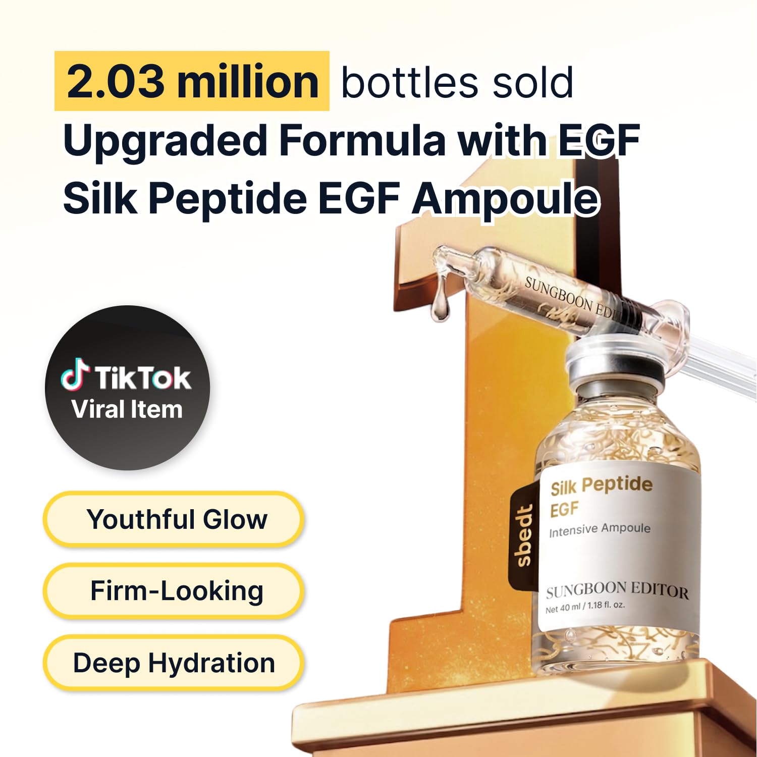 Sungboon Editor Deep Collagen Silk Peptide Intensive Ampoule (40ml)