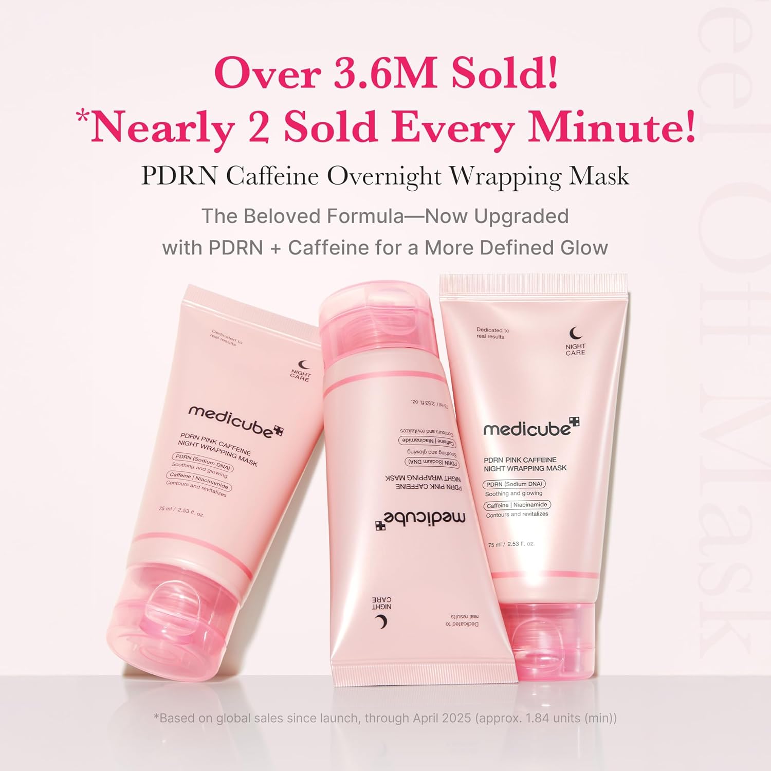PDRN pink caffience wrapping mask (75ml)