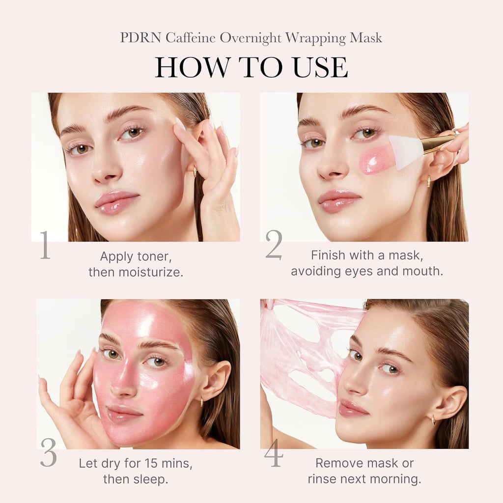 PDRN pink caffience wrapping mask (75ml)
