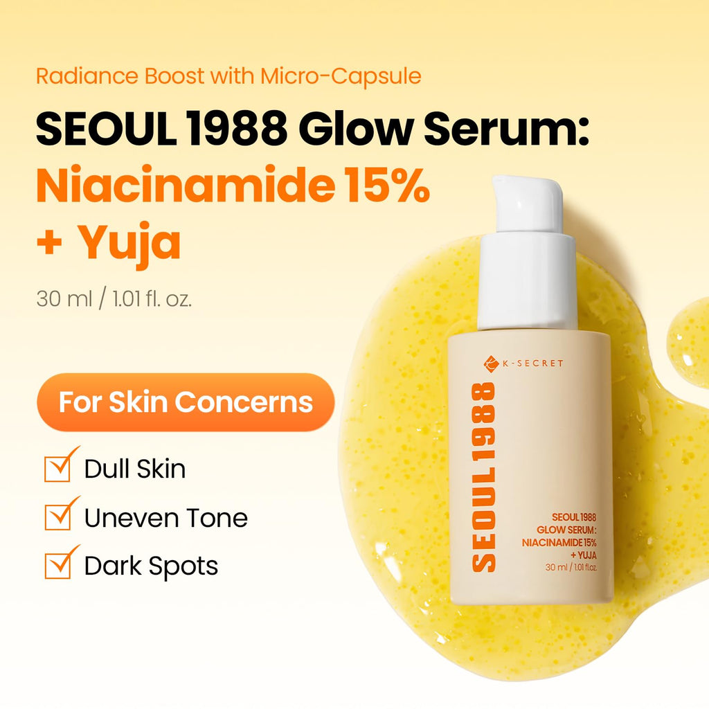 K-Secret SEOUL 1988 Niacinamide 15% + Yuja Glow Serum (30ml)