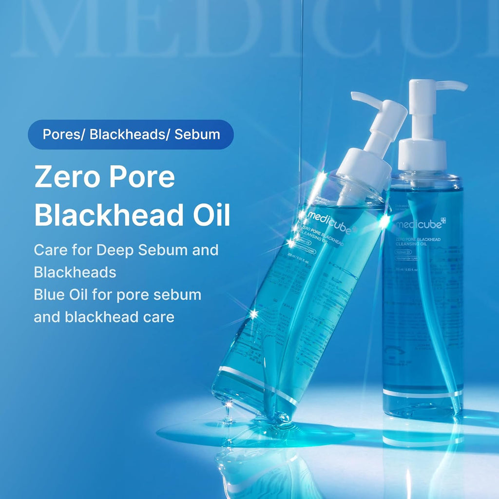 Medicube zero pore blackhead deep cleansing oil (205ml)
