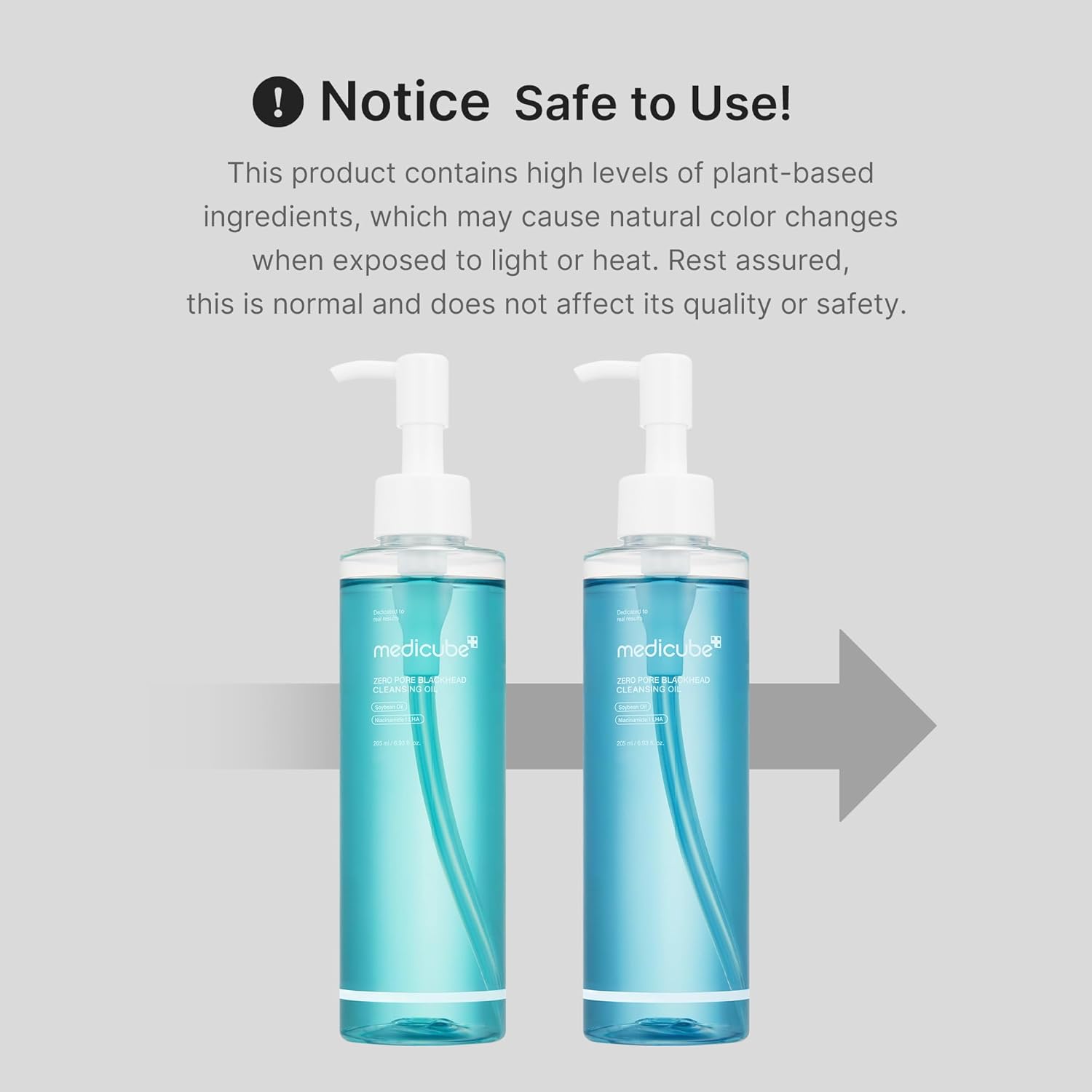 Medicube zero pore blackhead deep cleansing oil (205ml)
